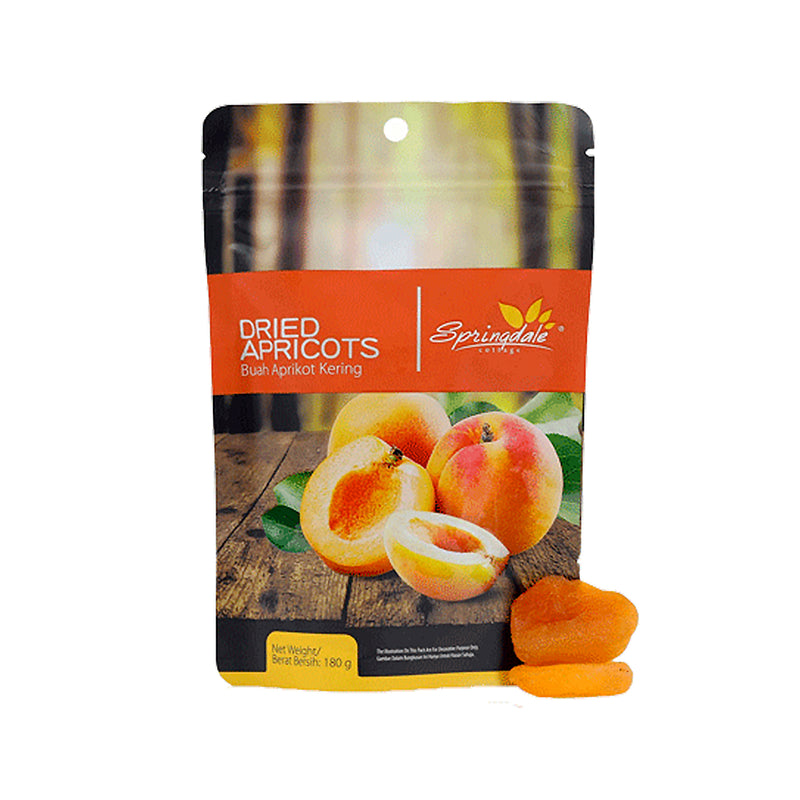 Springdale Cottage Dried Apricot 180g