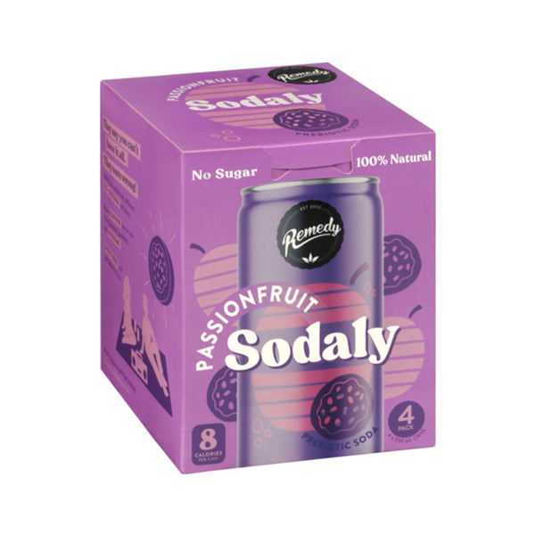 Remedy Sodaly Prebiotic Soda Passionfruit 250ml (highest price)