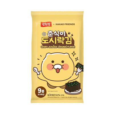 Choonsik Crispy Seaweed Original 9pcs/pack 45g