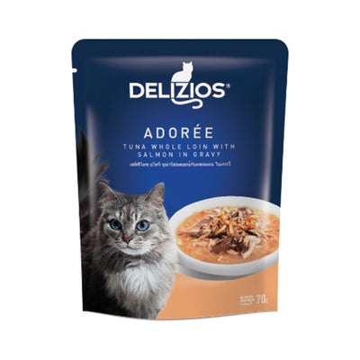 Delizios Adoree Tuna Whole Loin In Gravy 70g