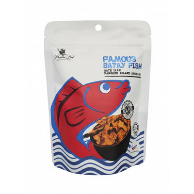 Pangkor Boy Famous Satay Fish Snack 50g