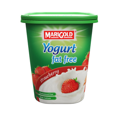Marigold Fat Free Strawberry Yogurt 470g