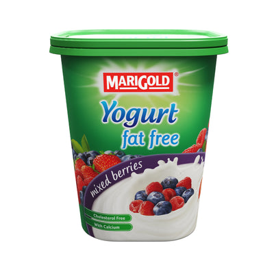 Marigold Fat Free Mixed Berries Yogurt 470g
