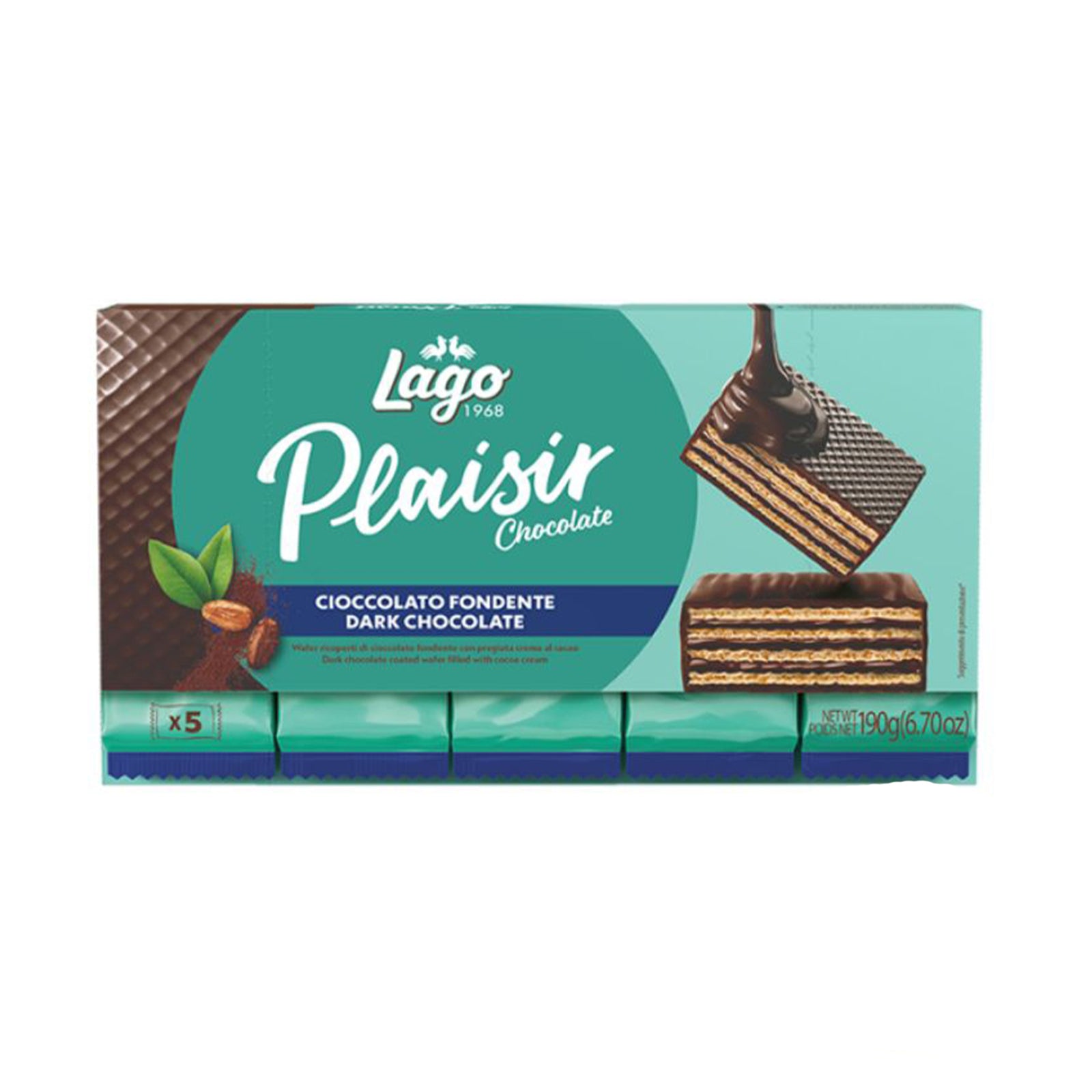 Gastone Lago Plaisir Chocolate Wafer Cioccolato Al Latte Dark Chocolat ...