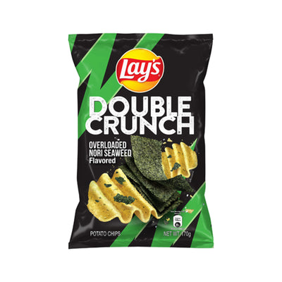 Lays Double Crunch Overloaded  Nori Seaweed Flavor 50g