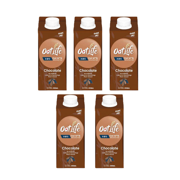 OatLife Chocolate Oat Milk Drink 250ml x 5 (highest price)