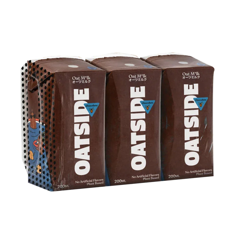 Oatside Chocolate Oat Milk 200ml x 3