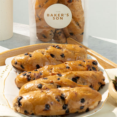 Chocolate Chip Brioche Roll 4pcs/pack