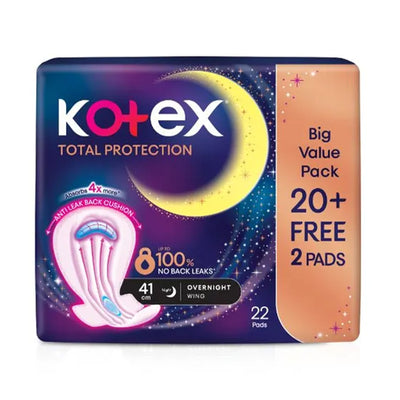 Kotex Proactive Guard Overnight Wing 41cm 20sheets