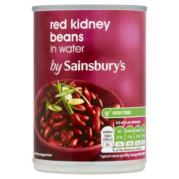 Sainsbury's Red Kidney Bean in Water 400g (highest price)