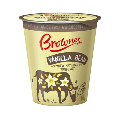 Brownes Vanilla Bean Yogurt 170g