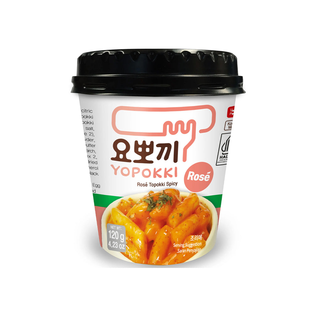 Young Poong Rose Spicy Tteokbokki (Cup) 120g