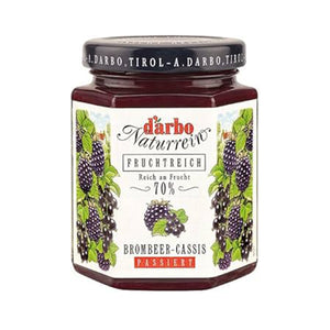 Darbo 70% Blackberry & Black Currant Jam 200g