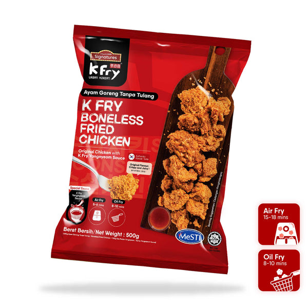 Grab Signatures KFry Yangnyeom Boneless Fried Chicken 500g