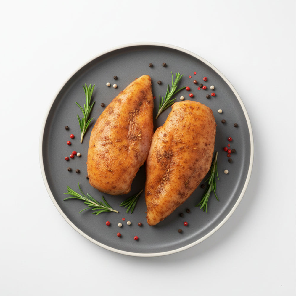 Frozen Smoky BBQ Skinless Boneless Chicken Breast 1pc/pack