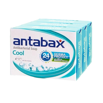 Antabax Antibacterial Soap Cool 75g x 3