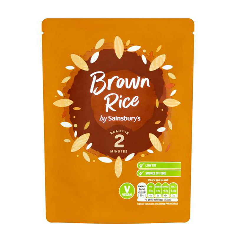 Sainsburys Brown Rice 250g