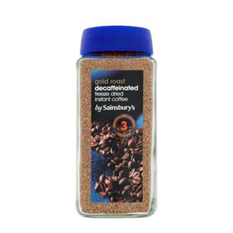 Sainsburys Gold Roast Decaf Instant Coffee 200g