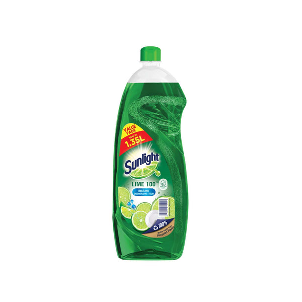 Sunlight Dishwash Liquid Lime 1.35L