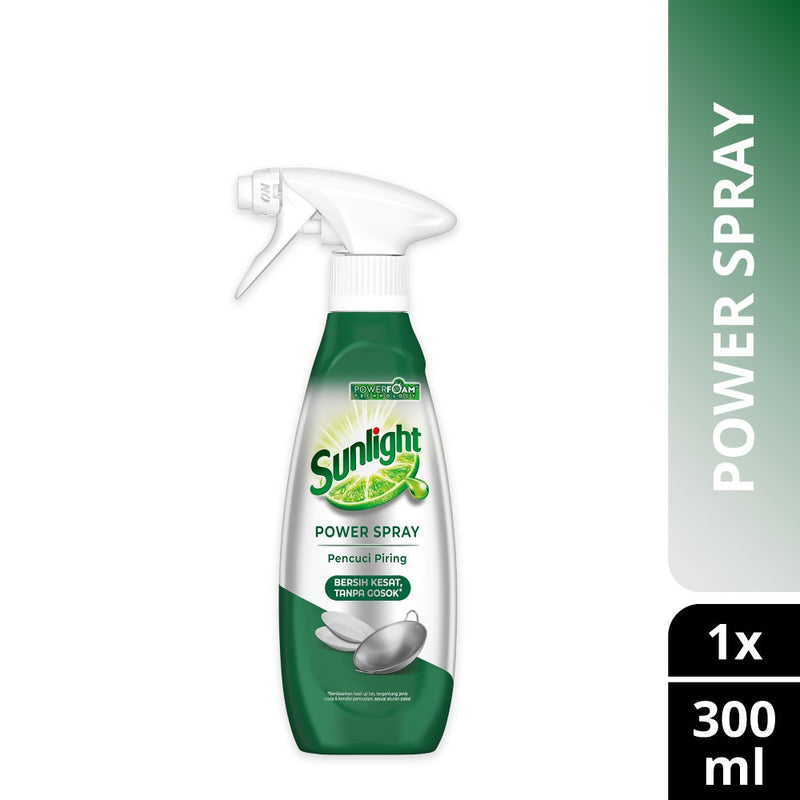 Sunlight Dishwashing Liquid Power Spray 300ml