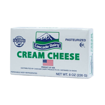 Cascade Dairy Block Cream Cheese 226g