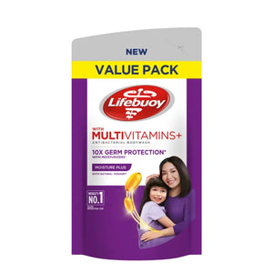 Lifebuoy Moisture Plus Body Wash Refill 800ml