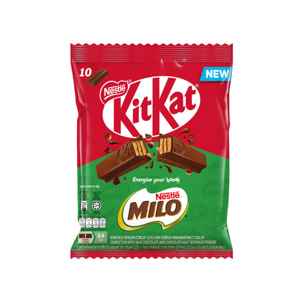 KitKat MILO Flowrap Sharebag 17g x 10 (highest price)