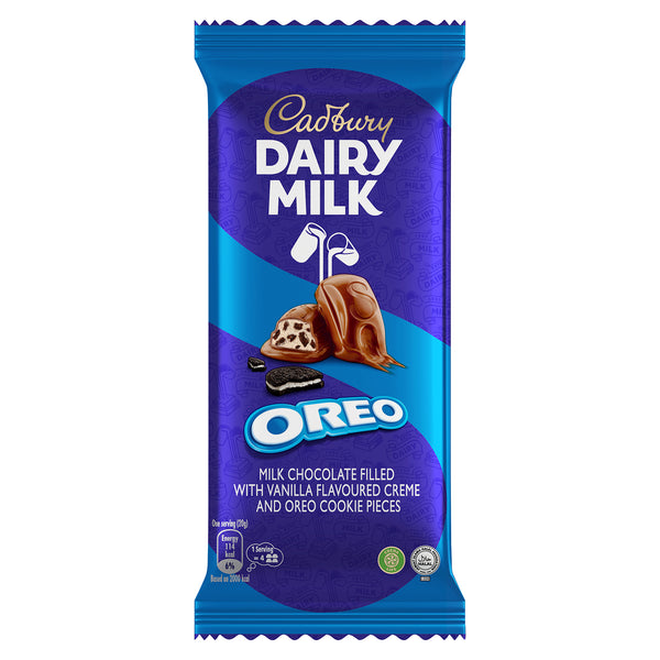 Cadbury Dairy Milk Oreo Chocolate Bar 130g (highest price)
