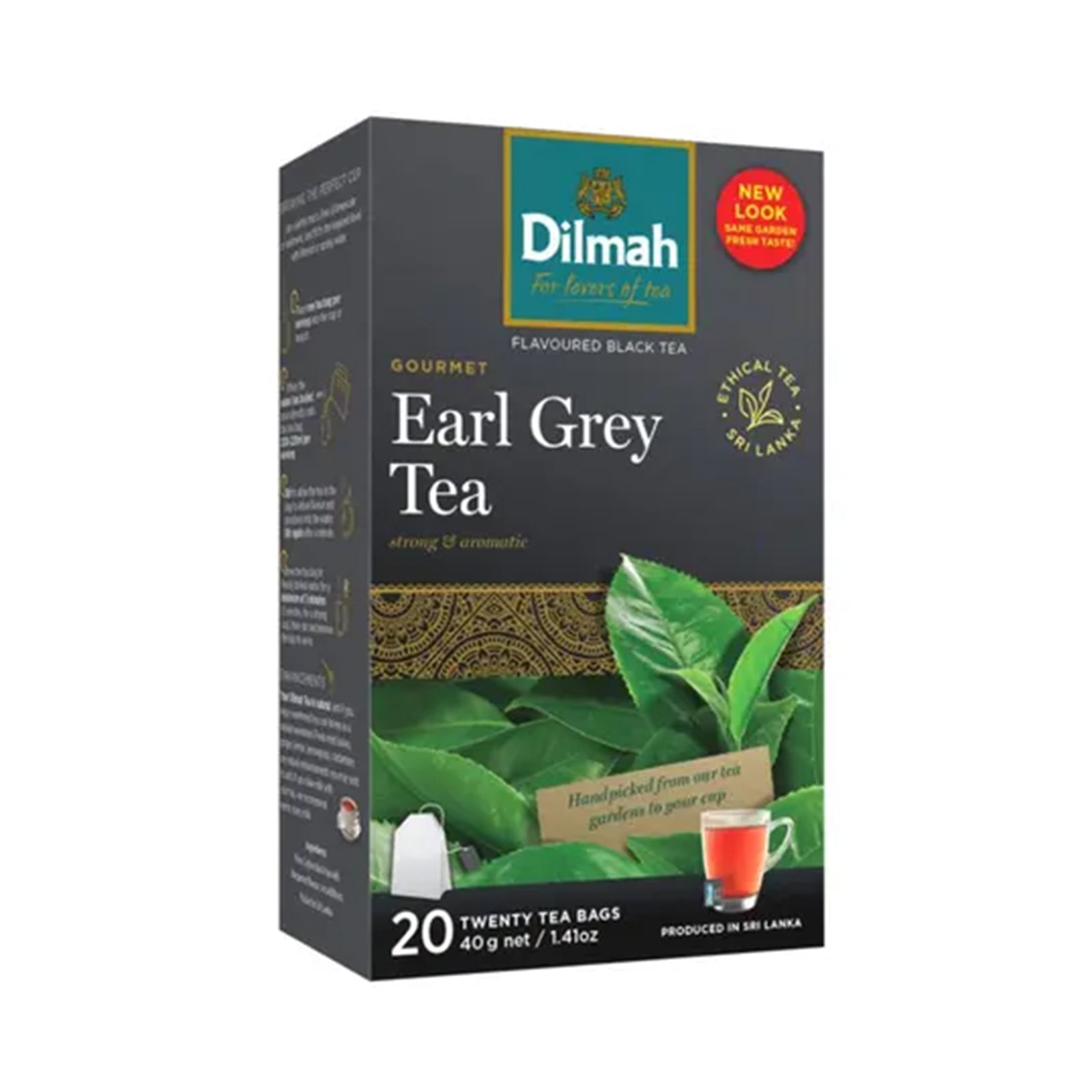 Dilmah Green Tea with Earl Grey 1.5g x 20