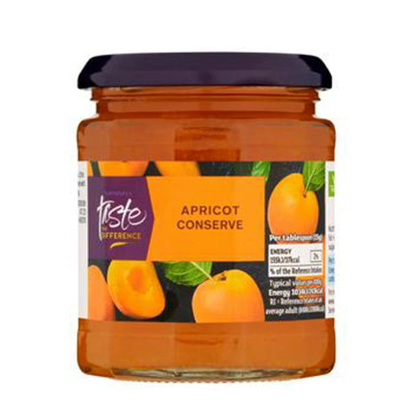 Sainsburys Taste The Difference Apricot Conserve 340g (highest price)