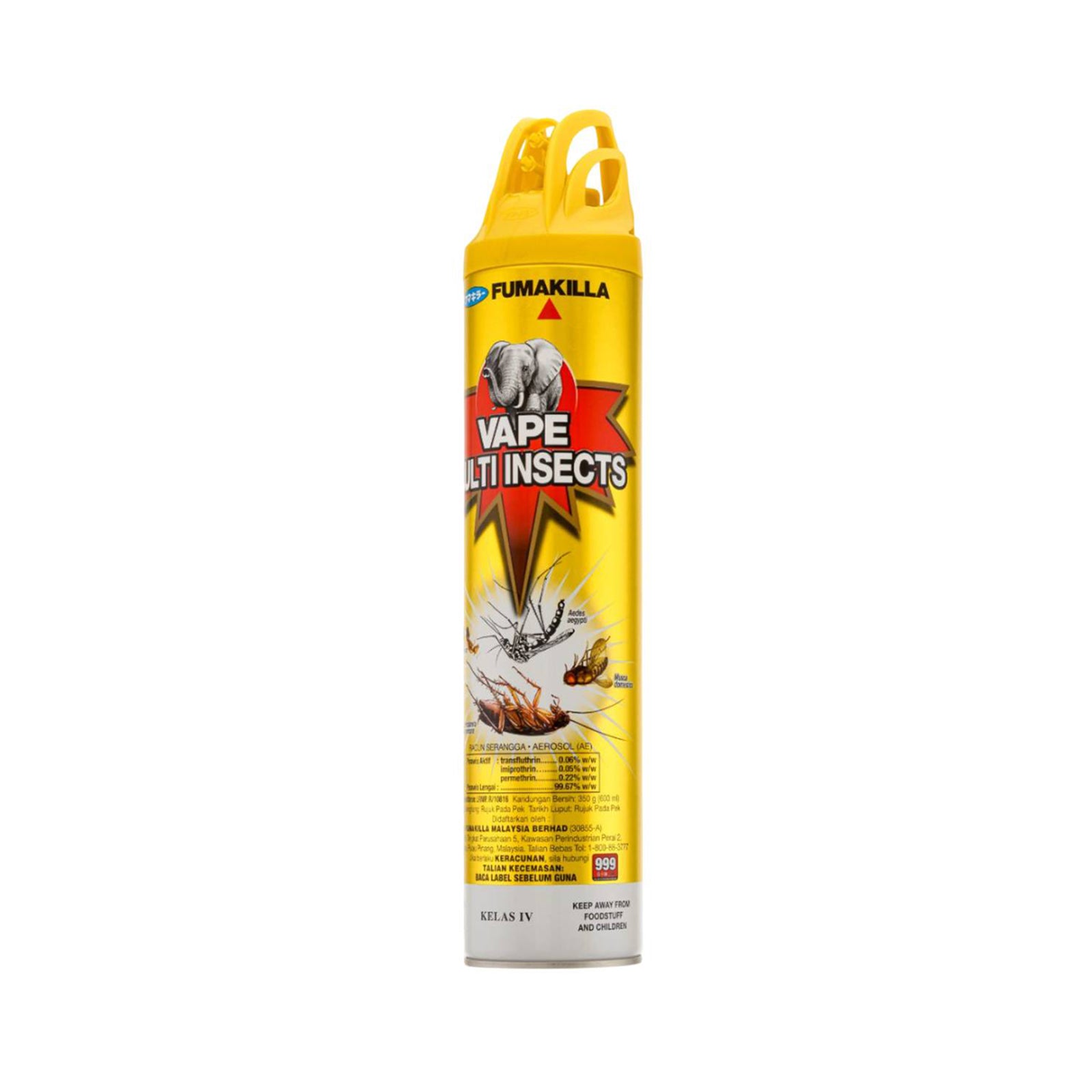 Fumakilla Vape Multi-Insect Aerosol Spray 600ml – Jaya Grocer | The ...
