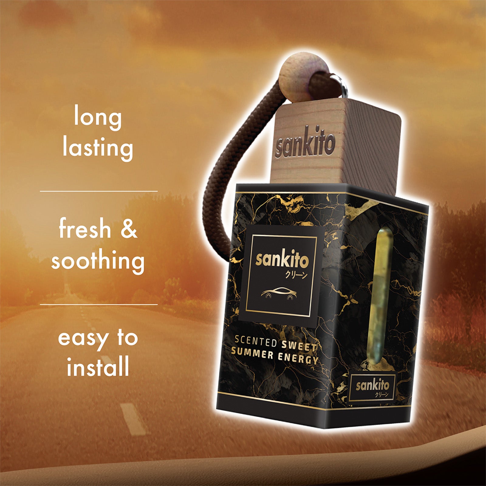 Sankito Car Hanging Perfume - Sweet Summer Energy 6ml