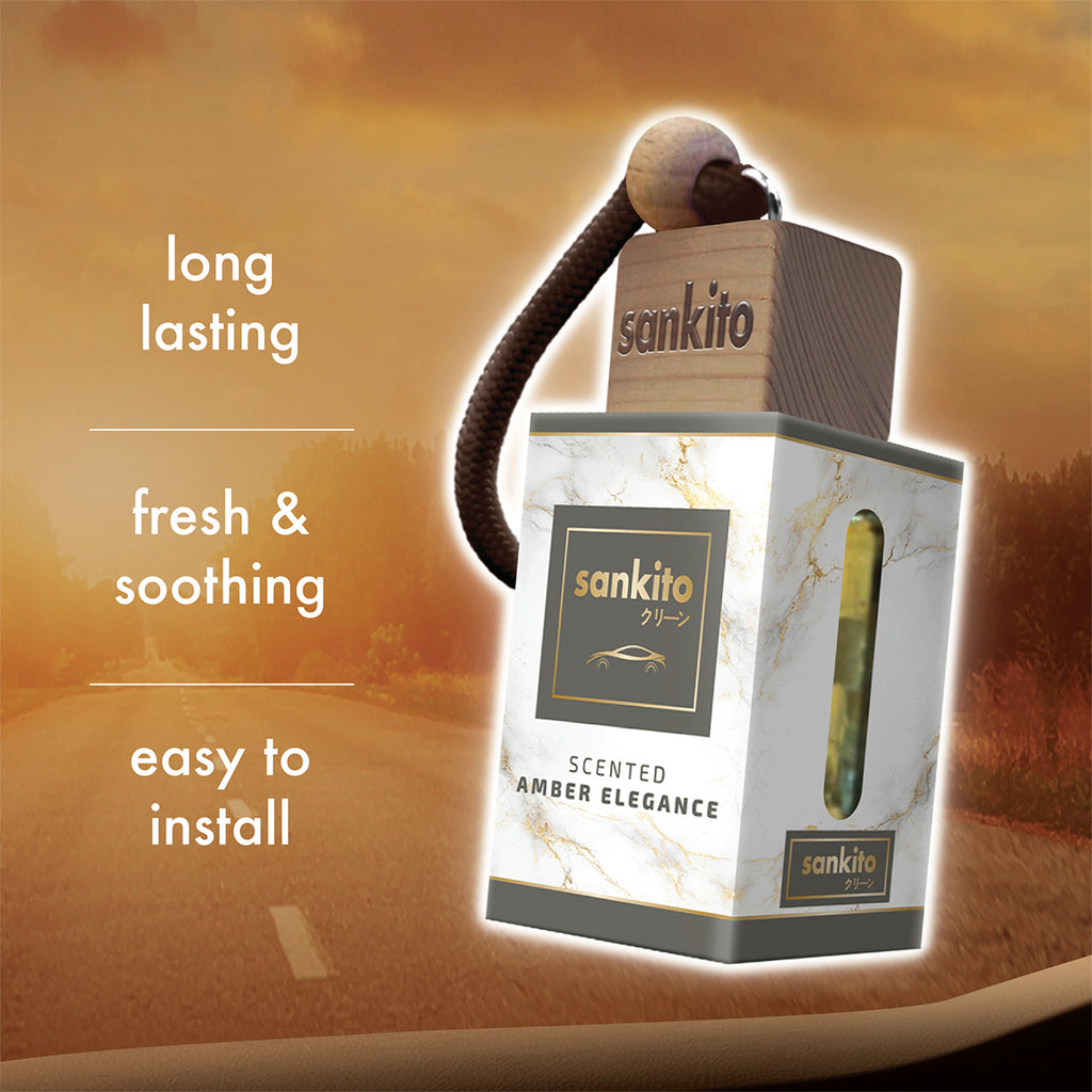 Sankito Car Hanging Perfume - Amber Elegance 6ml
