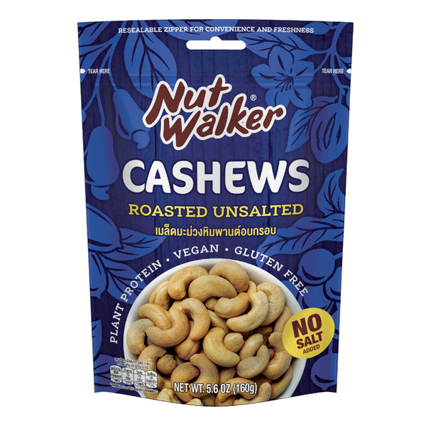 Nut Walker Roasted Unsalted Cashews 160g (highest price)