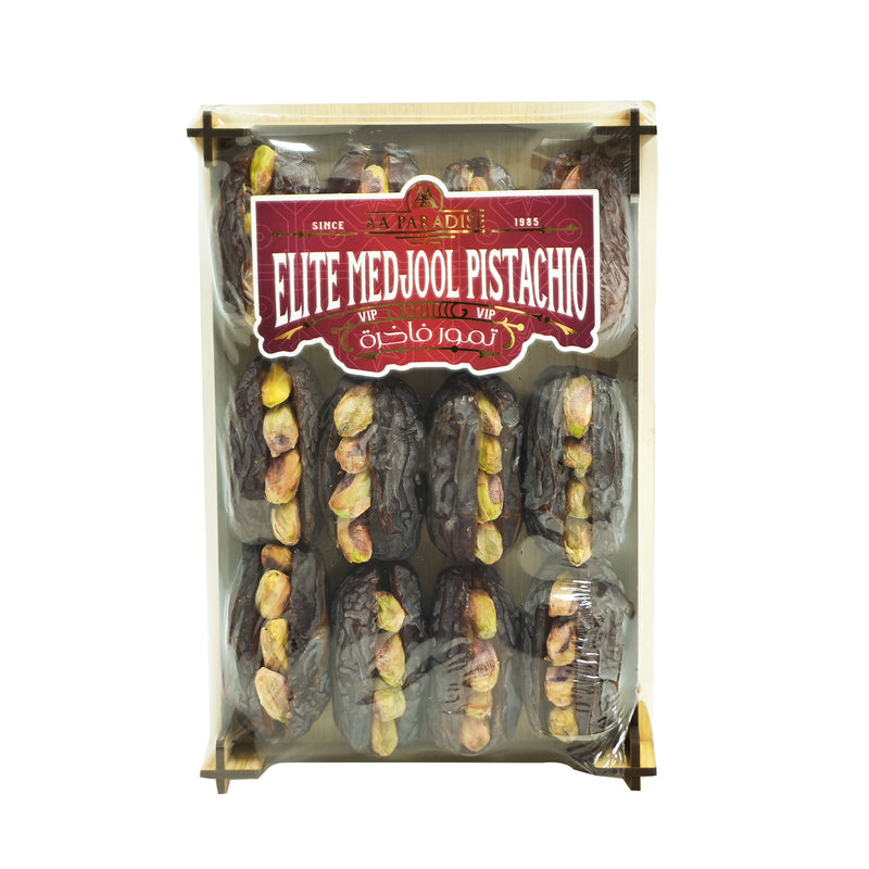 Elite Medjool Dates Coated with Pistachio 500g