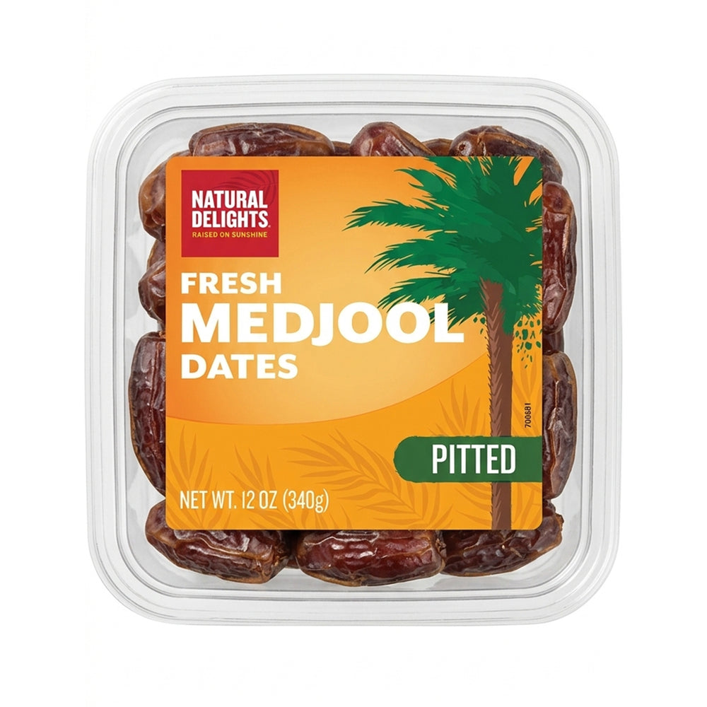 Natural Delights Pitted Conventional Premium Dates 340g