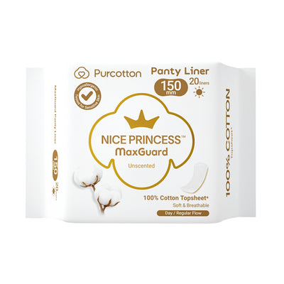 Purcotton Maxguards Pantyliner 150Mm 20pcs/pack