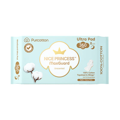 Purcotton Maxguard Ultra Pad 360Mm 8pcs/pack