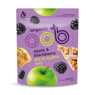 OOB Organic Apple and Blackberry Mix 400g