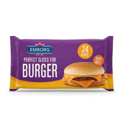 Emborg Perfect Burger Slices Cheese 400g