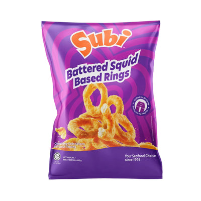 Subi Battered Squid Based Rings 400g