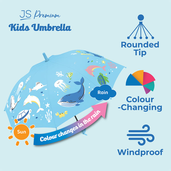 JS Premium Kids Umbrella Under the Ocean 1unit (highest price)