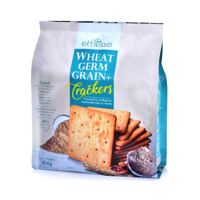 Etblisse Wheat Germ Grain+ Crackers 26g x 16
