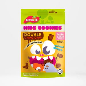 Gnubkins Double Chocolate Chip Cookies with Probiotics 100g