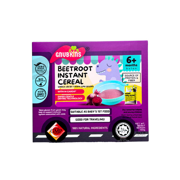 Gnubkins Beetroot Instant Cereal 1pack