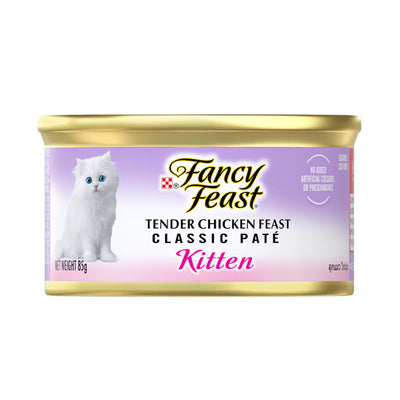 Purina Fancy Feast Pate Kitten Chicken 85g