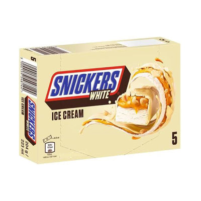 Snickers White Ice Cream Bar (5pack) 223ml