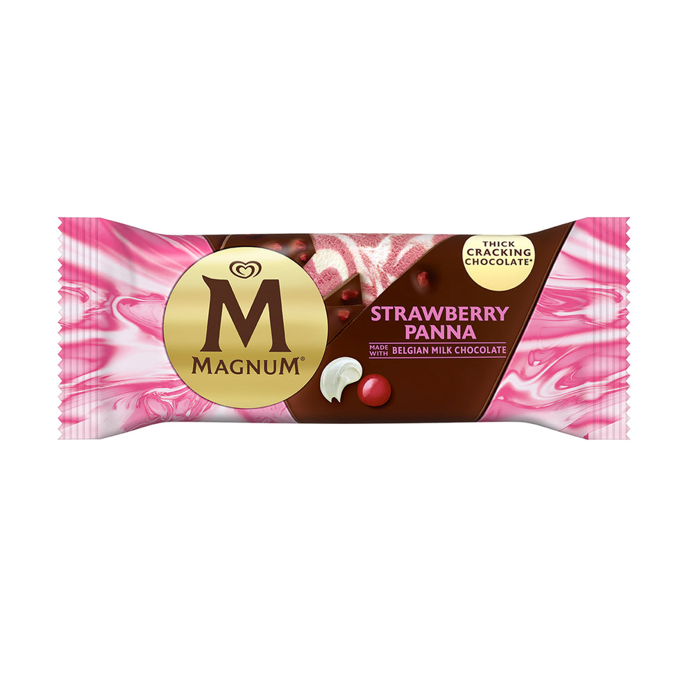 Walls Magnum Strawberry Panna 80ml