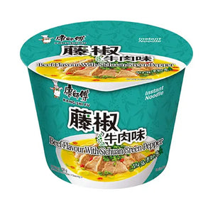 Master Kong Sichuan Beef Bucket Noodle 120g