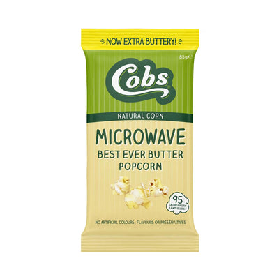 Cobs Microwave Popcorn Best Butter 85g